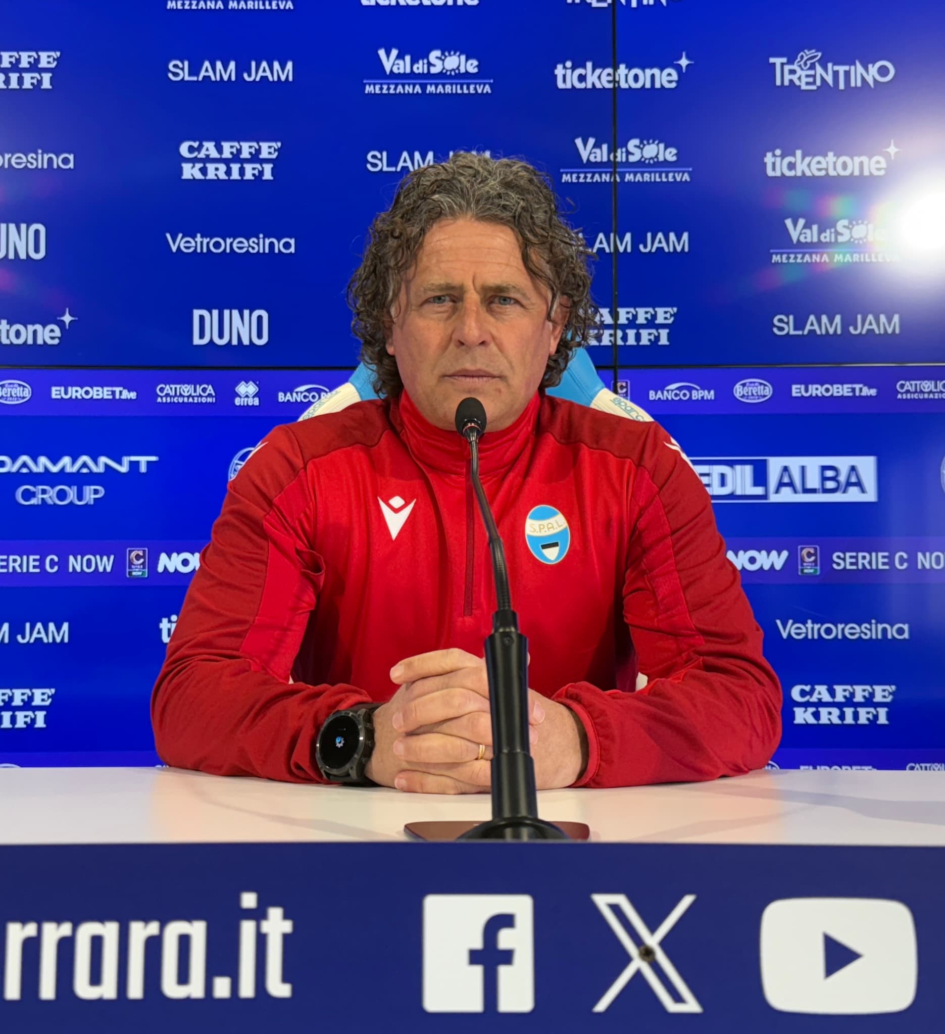 Mister Baldini prima di SPAL-Campobasso: "Dobbiamo alzare i nostri livelli di concentrazione, determinazione e cattiveria agonistica, soprattutto in difesa"
