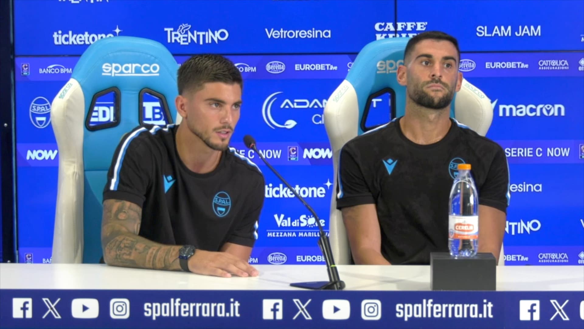 Luca Calapai and Vincenzo Polito introduced today