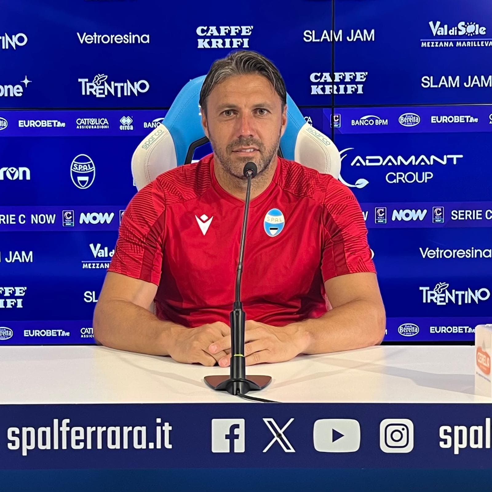La conferenza stampa di presentazione di SPAL-Lucchese