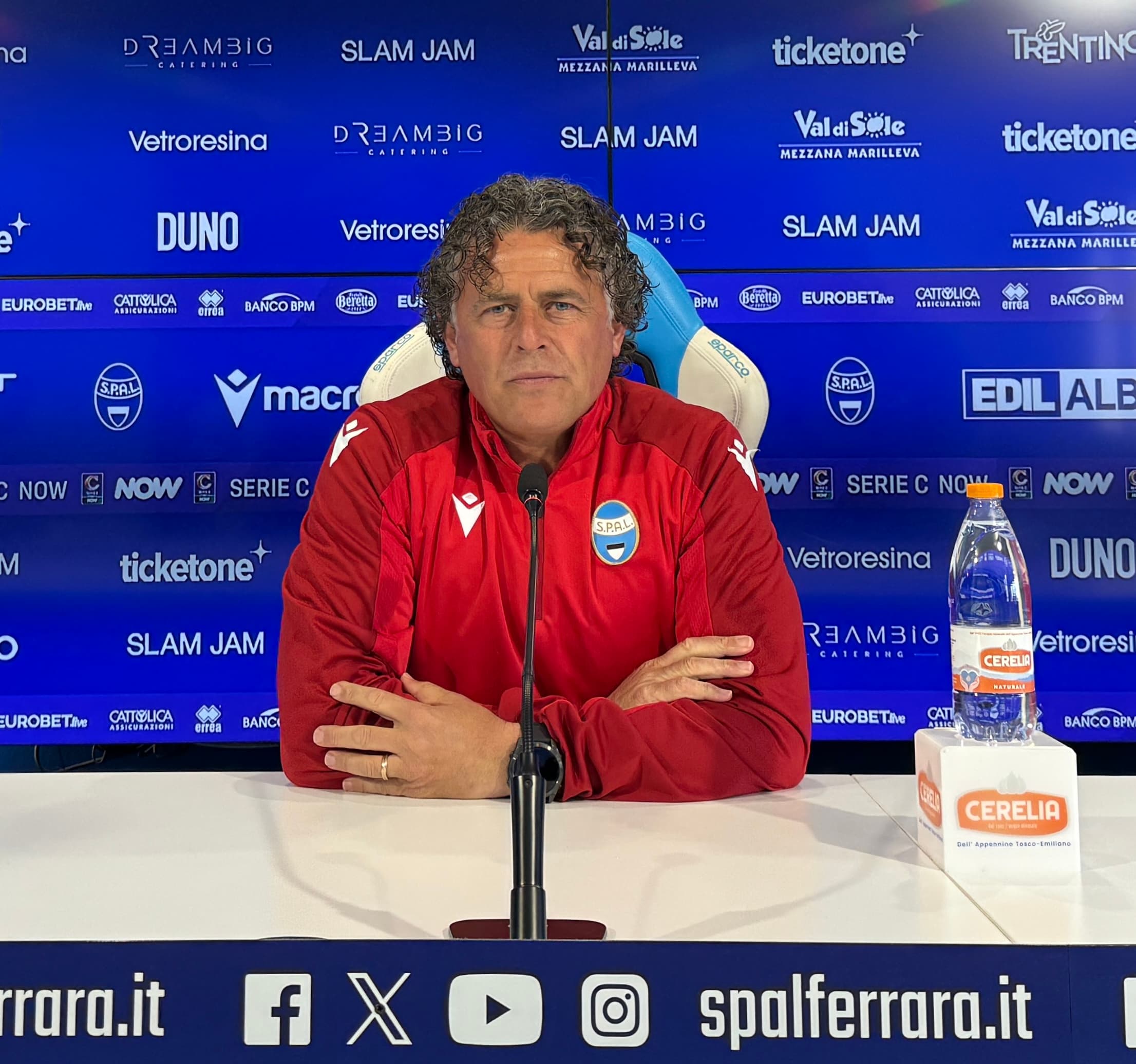 Mister Baldini alla vigilia di SPAL - Gubbio: “Non pensiamo alle sfide con Milan Futuro”