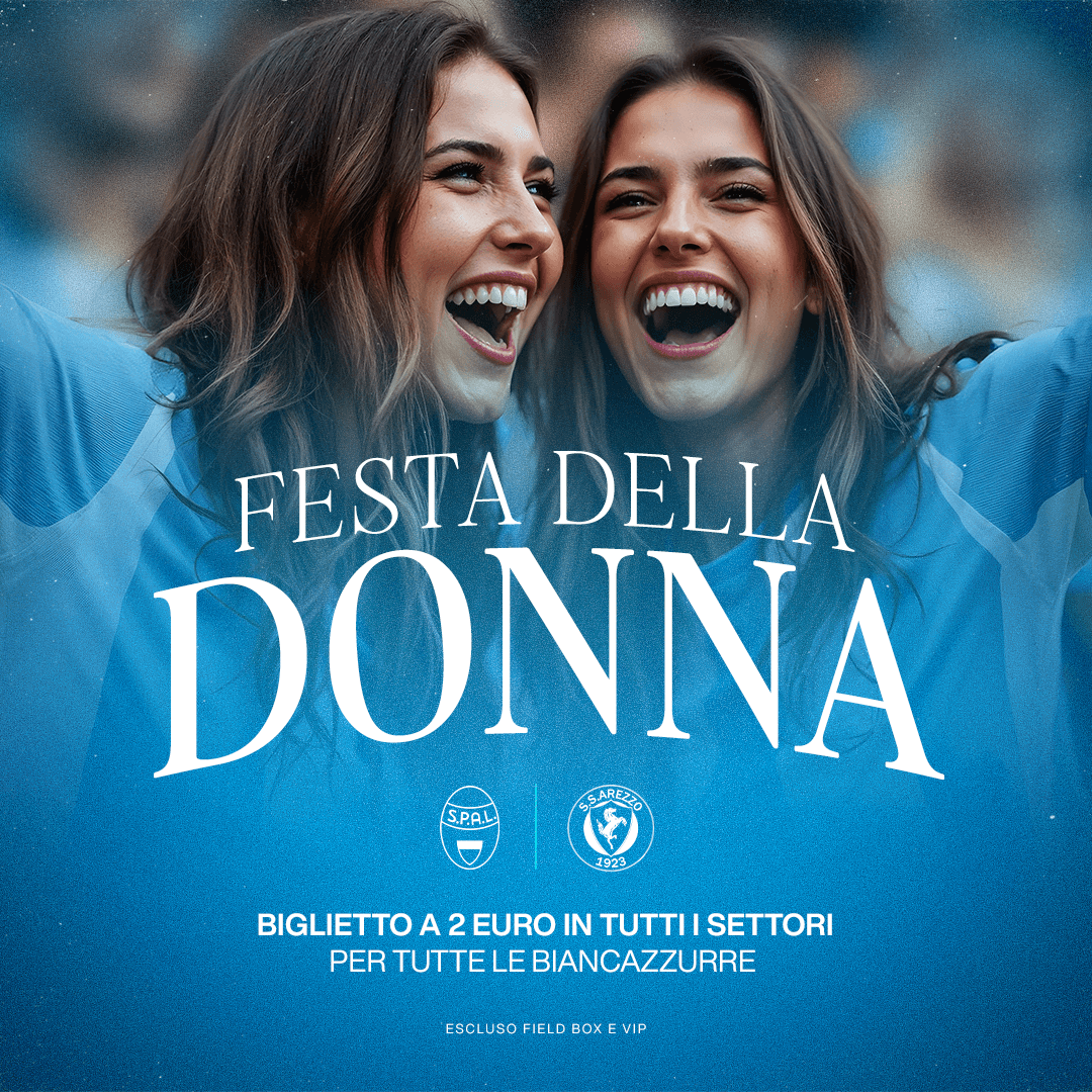 SPAL-Arezzo: da oggi, lunedì 3 Marzo, al via la prevendita