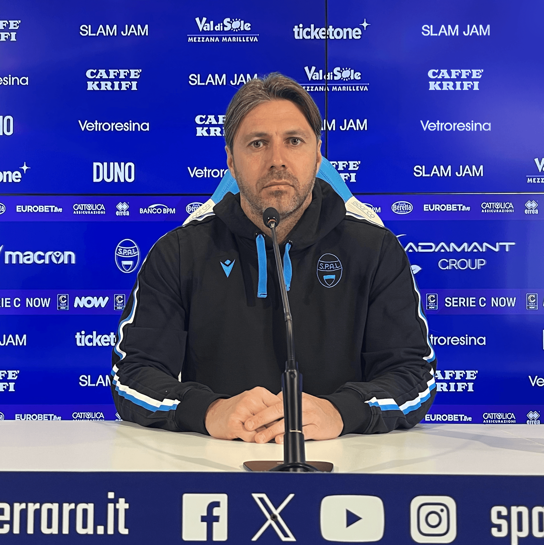 Vigilia di Gubbio-SPAL: le parole in conferenza stampa di mister Dossena