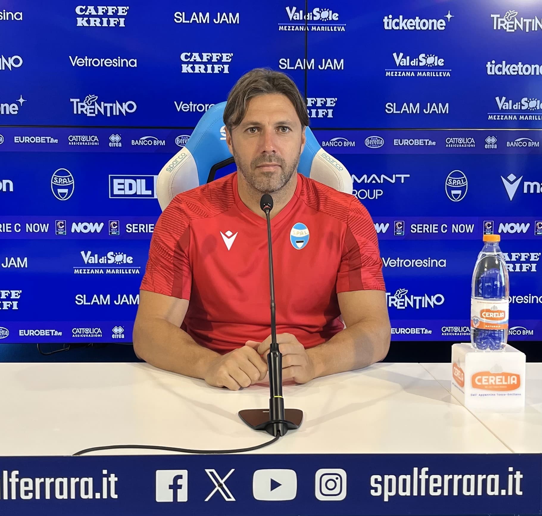 La conferenza stampa di presentazione di SPAL - Vis Pesaro