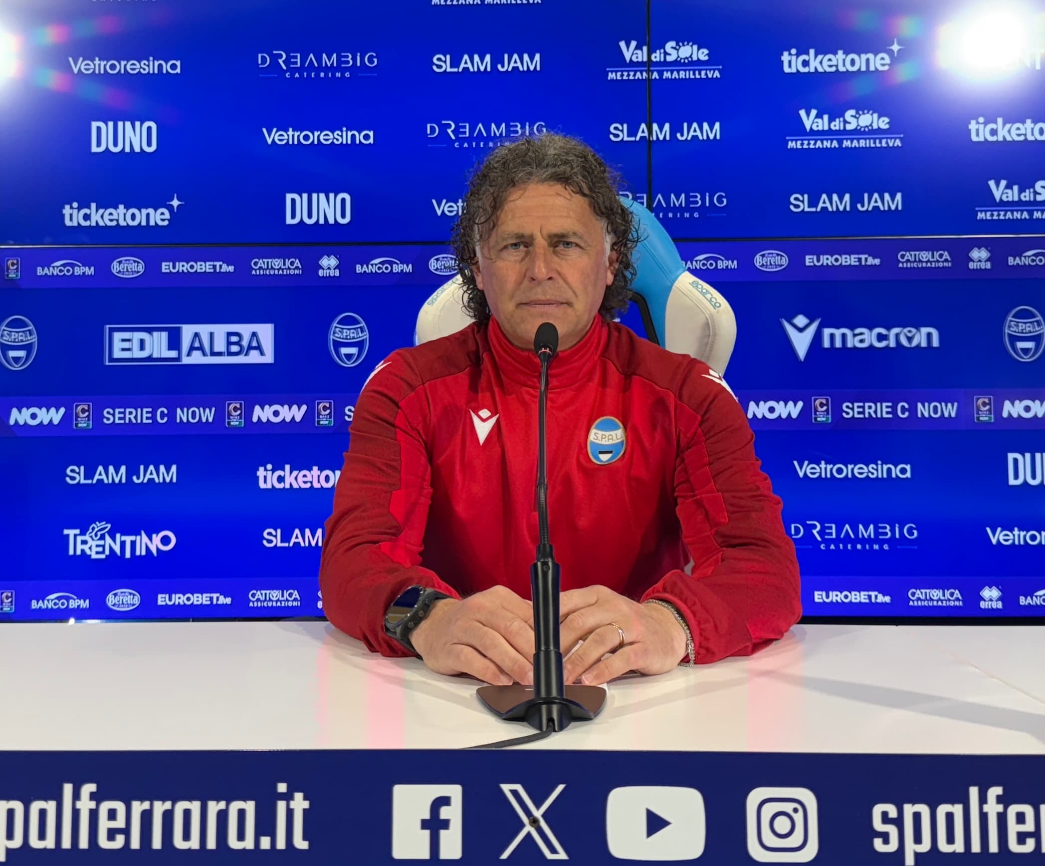 Le parole di mister Baldini alla vigilia di Pineto-SPAL