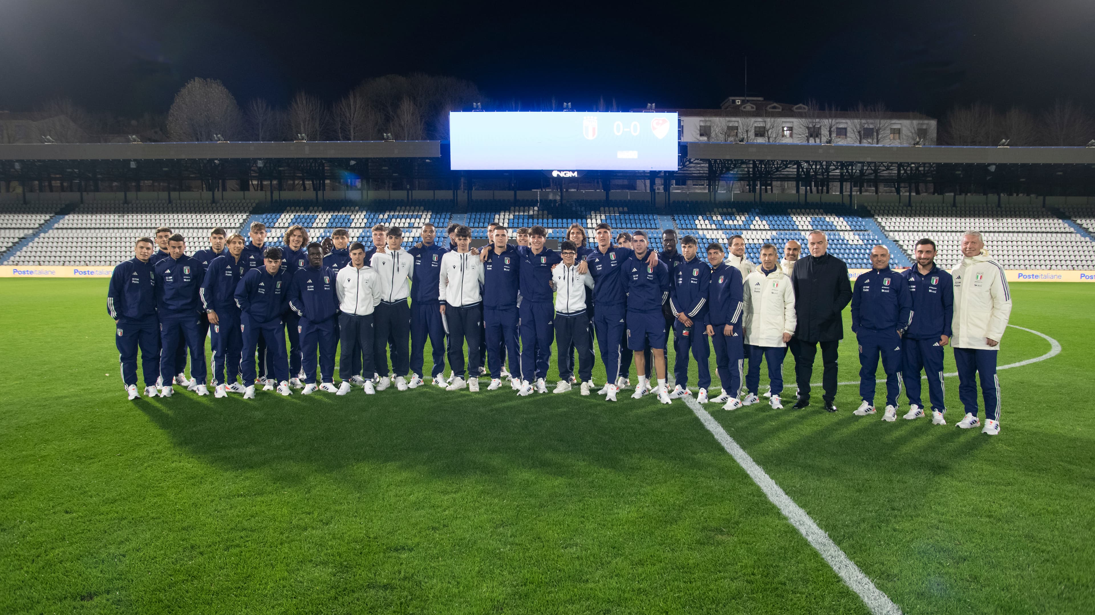 L'incontro tra il Settore Giovanile biancazzurro e l'Italia Under 21