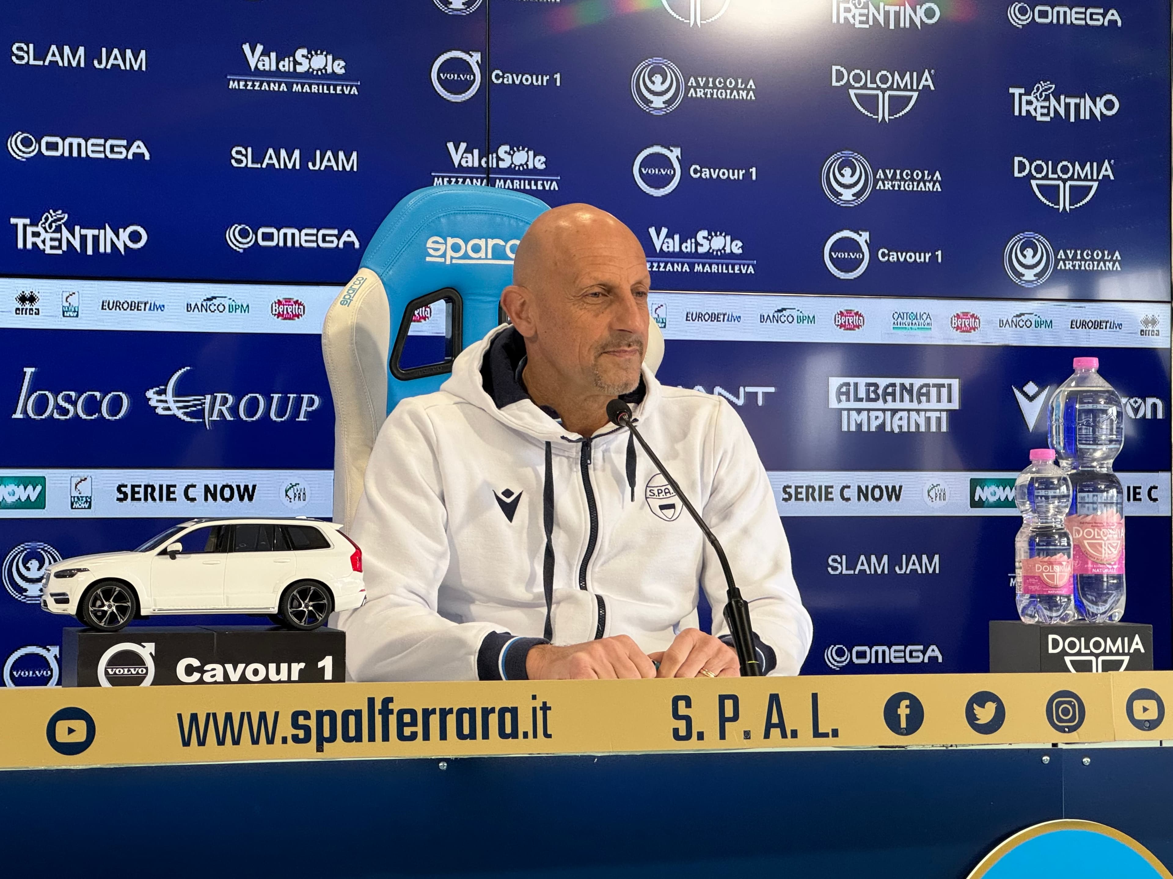 SPAL - Rimini, la conferenza prepartita di mister Di Carlo