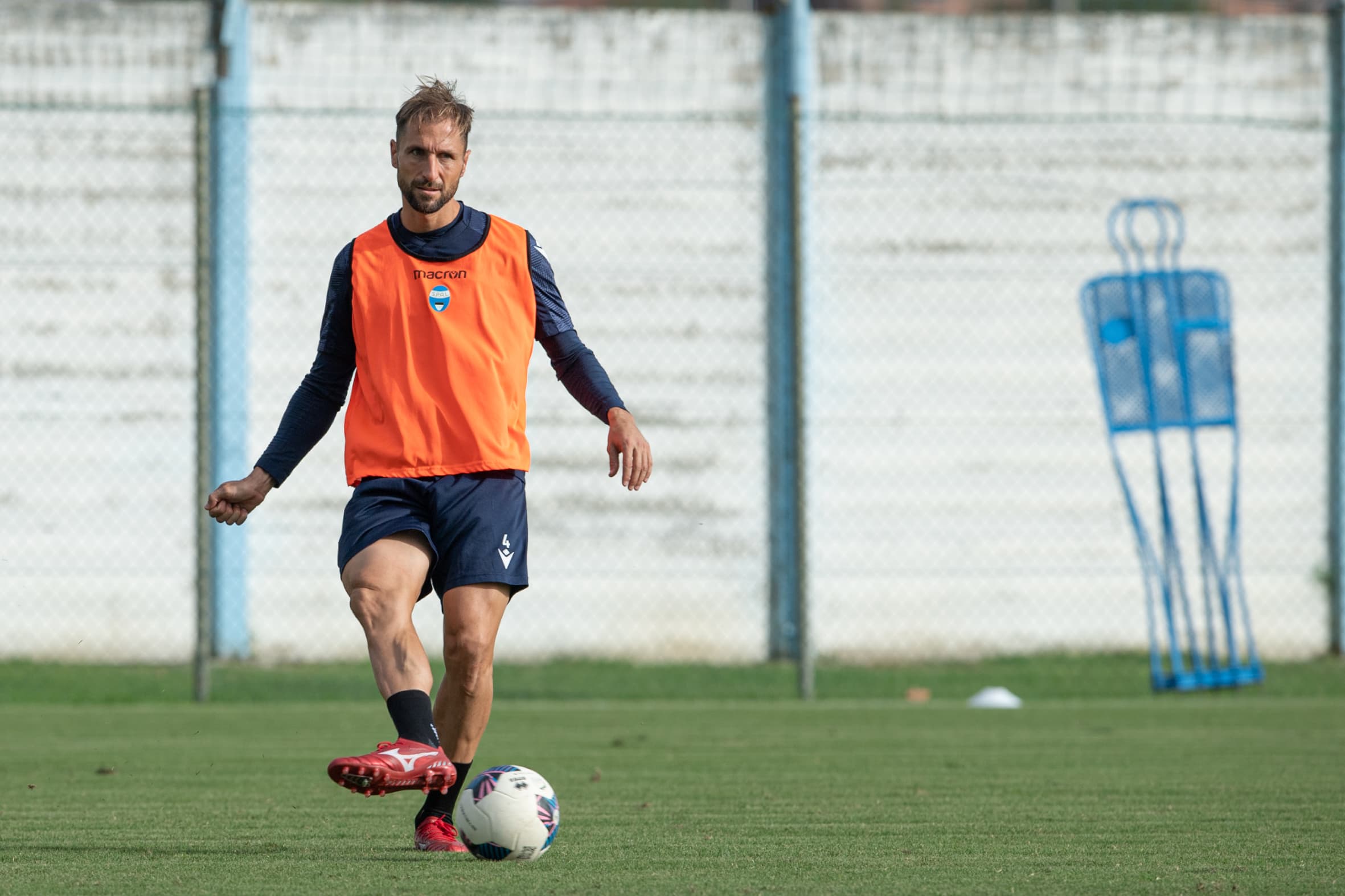 Biancazzurri al lavoro in vista del match contro la Vis Pesaro