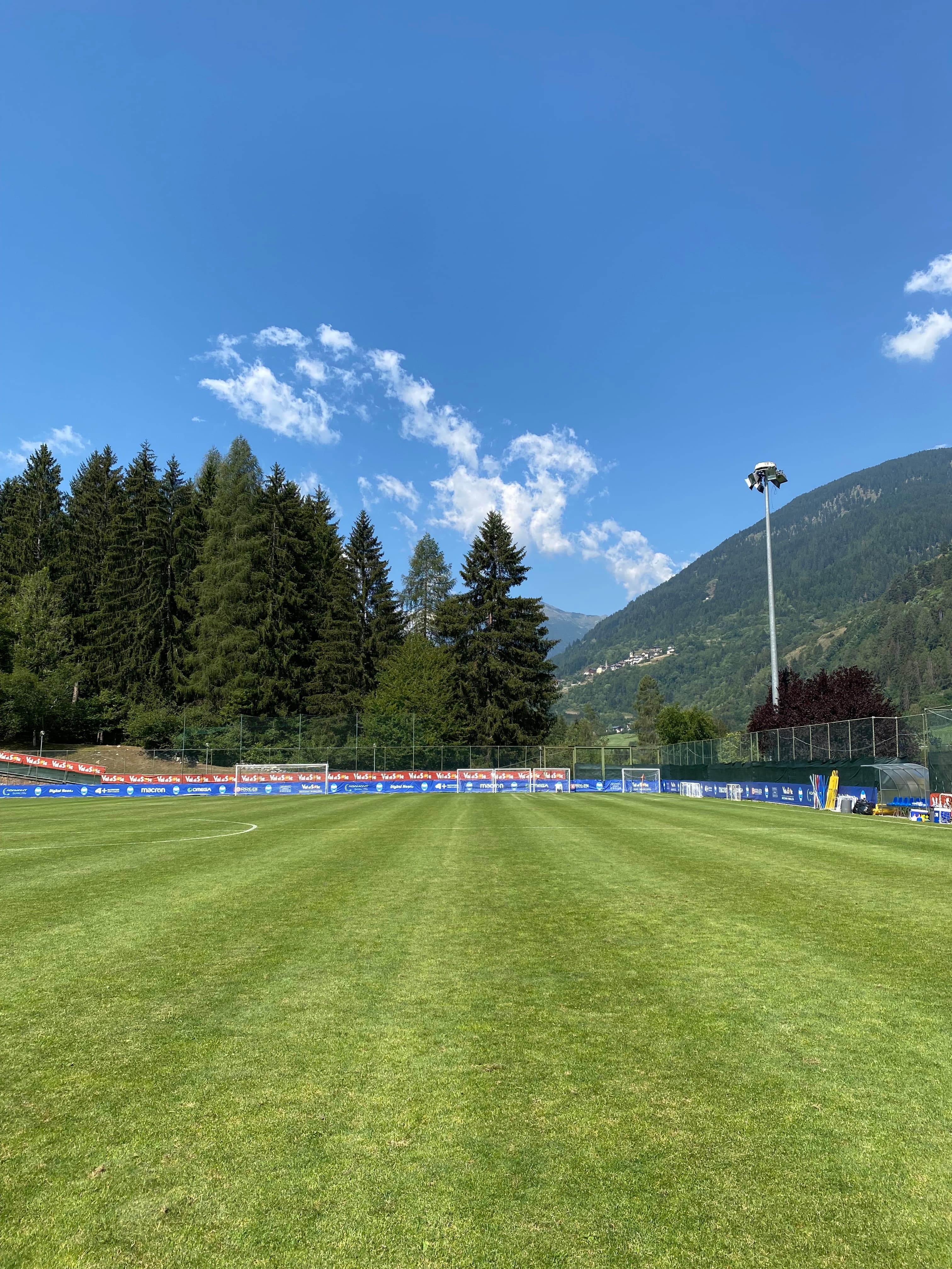 Biancazzurri in ritiro precampionato a Mezzana dal 16 al 25 luglio