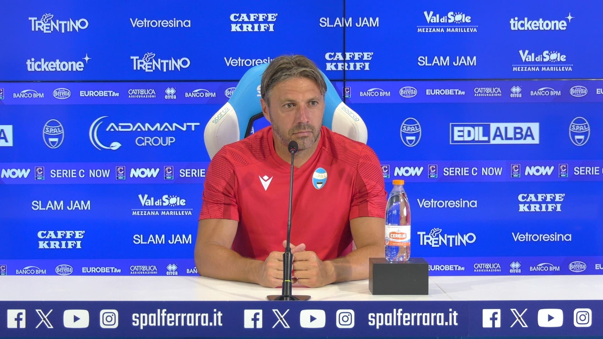Mister Dossena pre match press conference