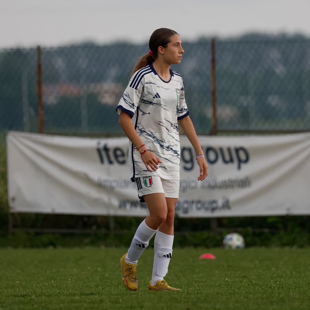 Federica Faggioli in stage con la Nazionale Italiana Under 15