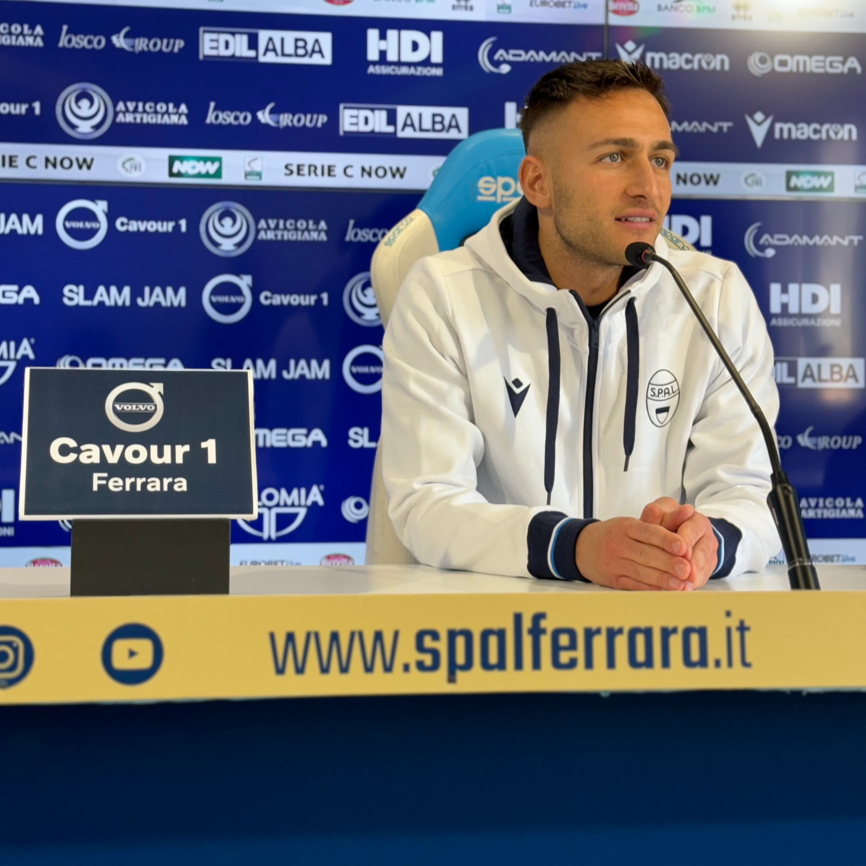 Simone Edera's presentation press conference