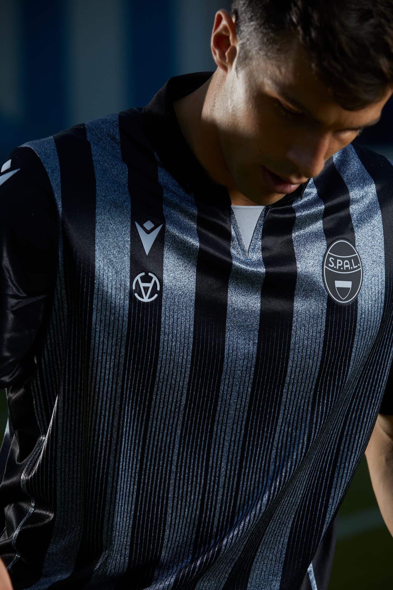 The new 2024/25 away match kit, designed by SLAM JAM and produced by Macron