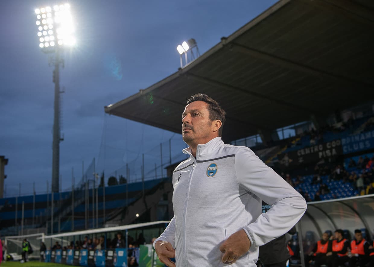 Pisa - SPAL, la conferenza post partita di mister Oddo