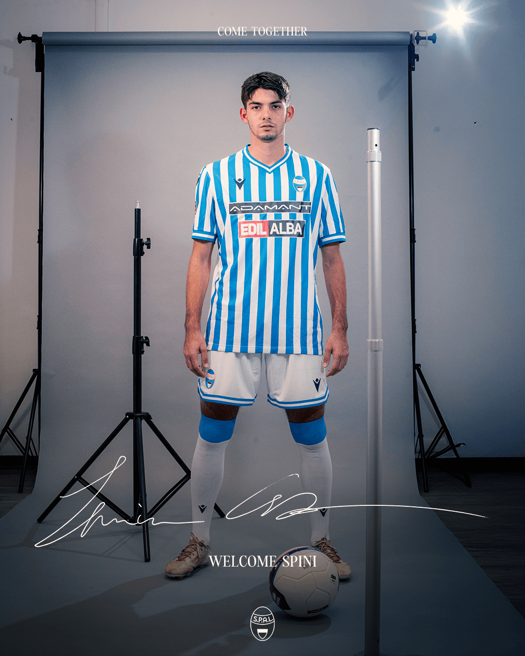 Cristian Spini è un nuovo calciatore biancazzurro!