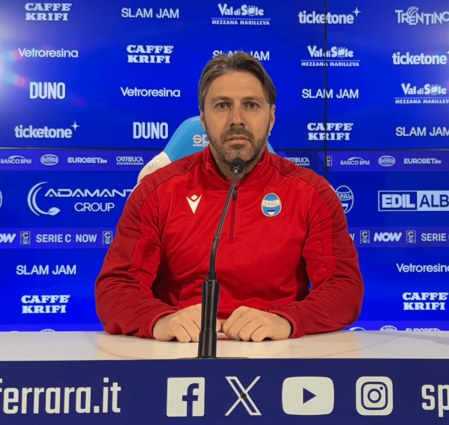 Mister Dossena alla vigilia di Carpi-SPAL