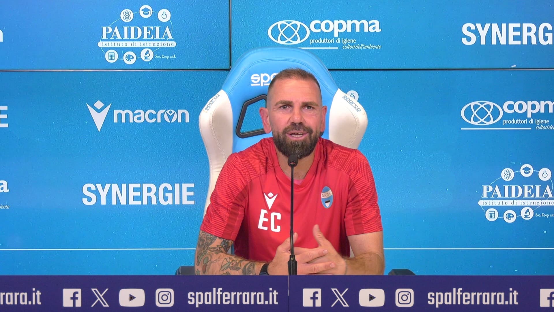 Mister Emiliano Corsi: "Abbiamo vinto il primo round. Ora testa al ritorno"