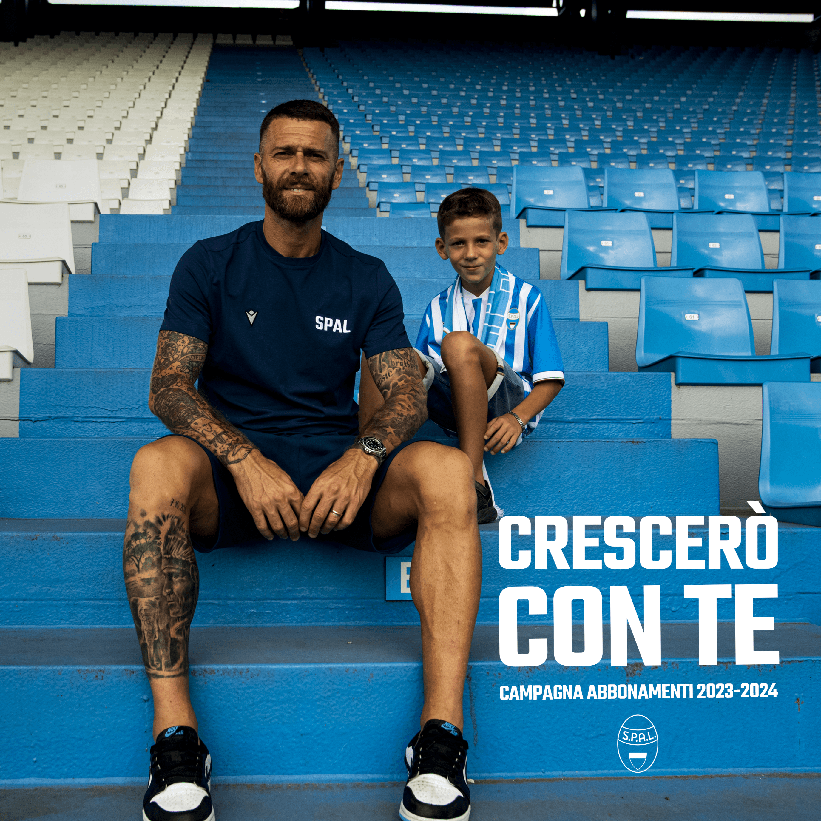 CRESCERÒ CON TE, riapre la campagna abbonamenti biancazzurra
