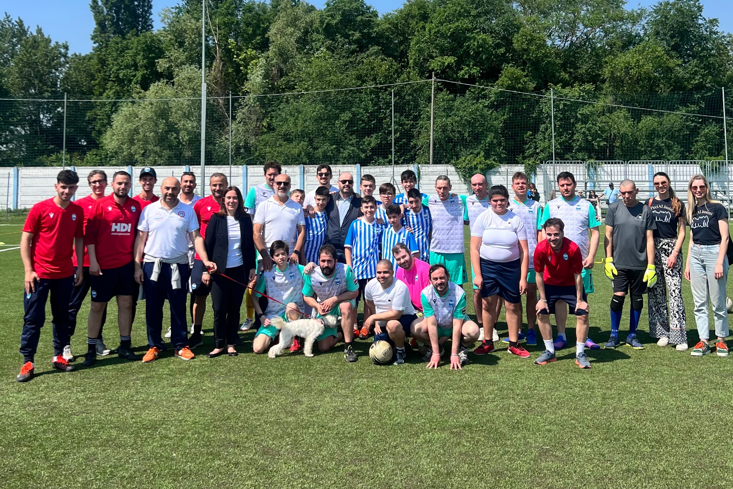 Grande festa al "G.B. Fabbri" per la prima partita giocata dagli SPeciALissimi