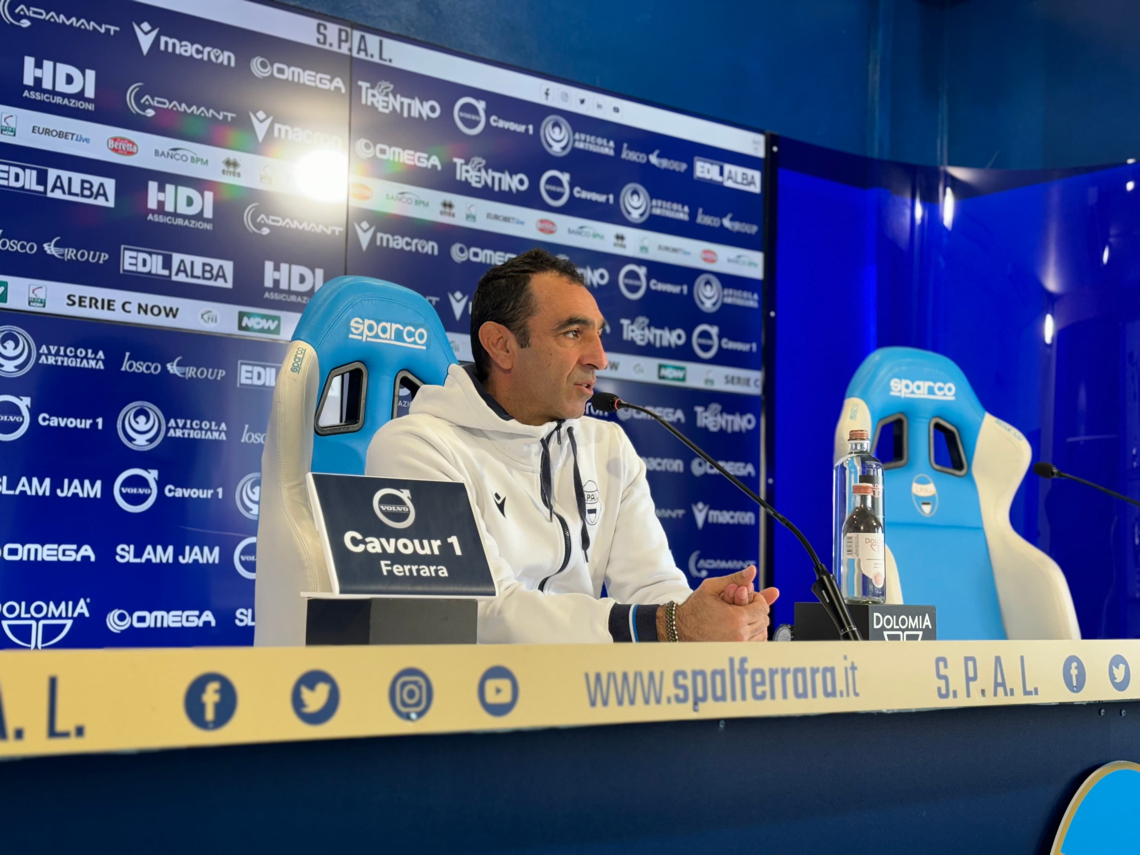SPAL - Cesena, la conferenza prepartita di mister Colucci