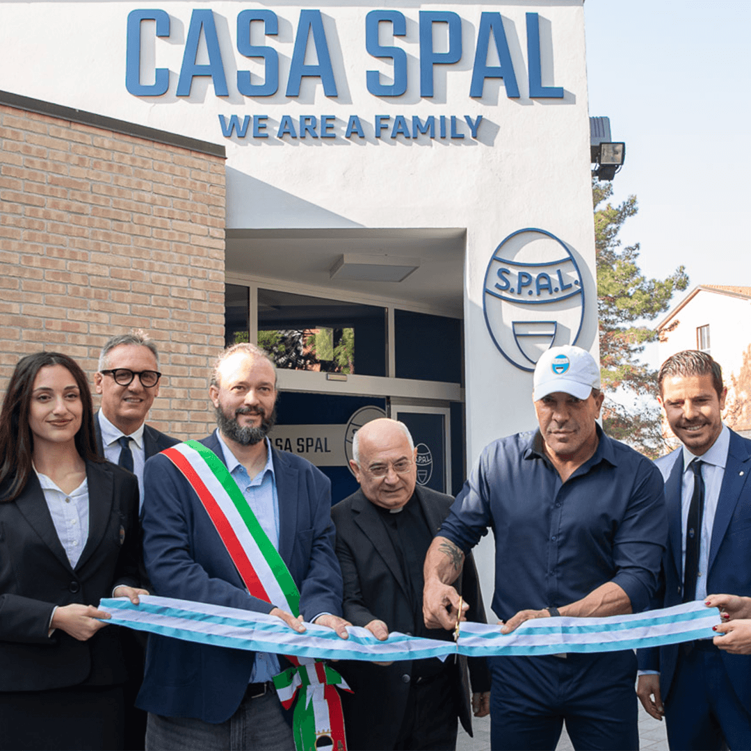 Inaugurata Casa SPAL, il nuovo convitto biancazzurro