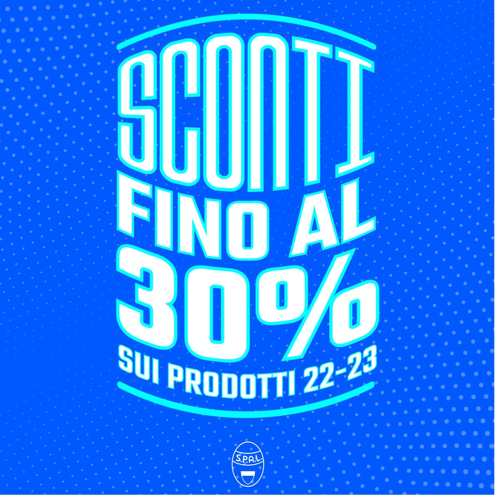 Al via gli sconti del mese di gennaio negli SPAL Store