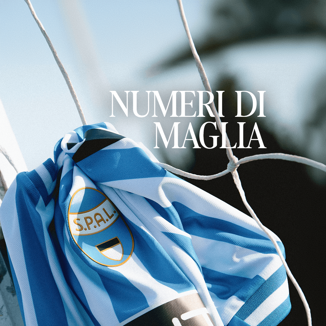 I numeri di maglia dei biancazzurri per la stagione sportiva 2024-2025