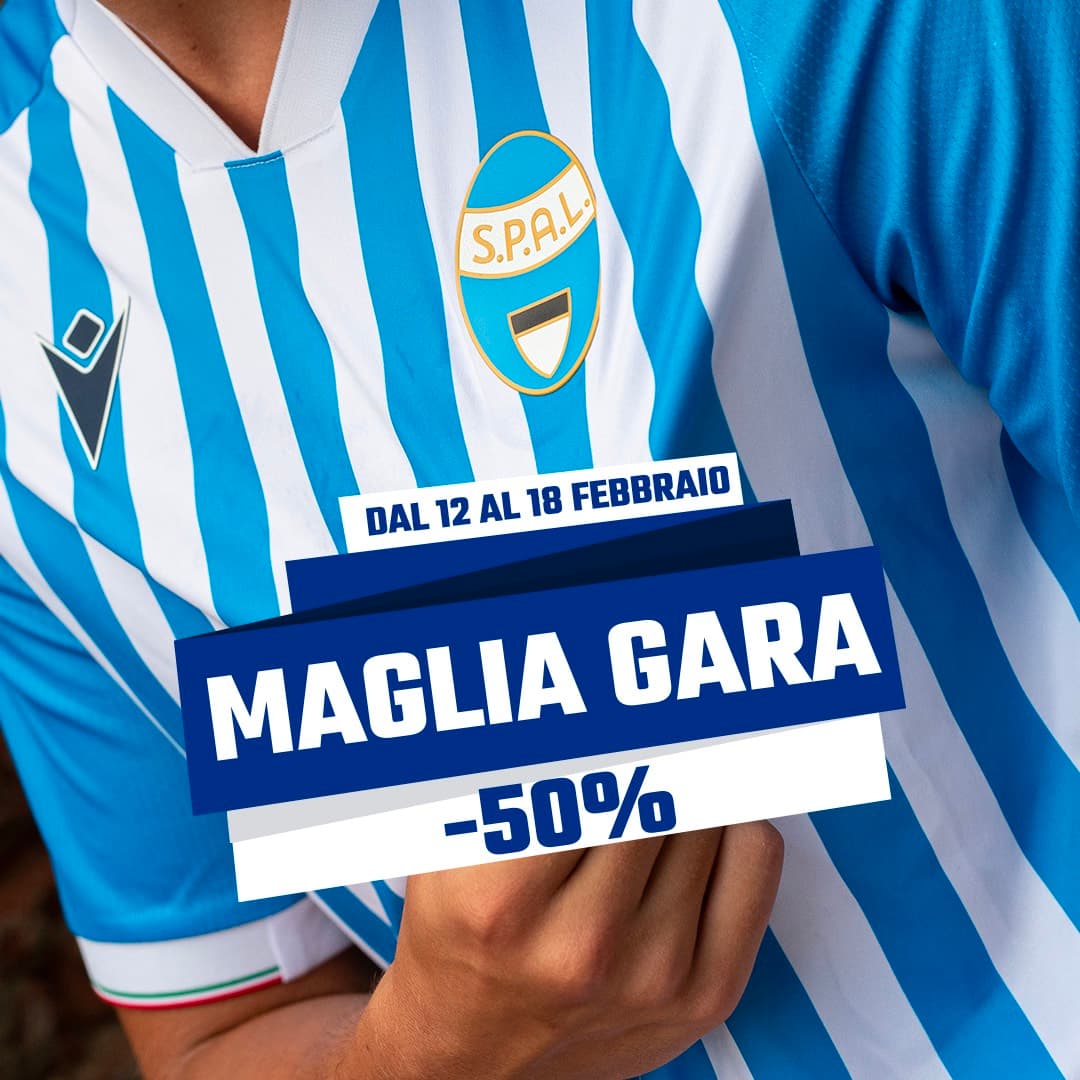 Maglie gara al 50%, scopri la promo attiva fino a domenica 18 febbraio
