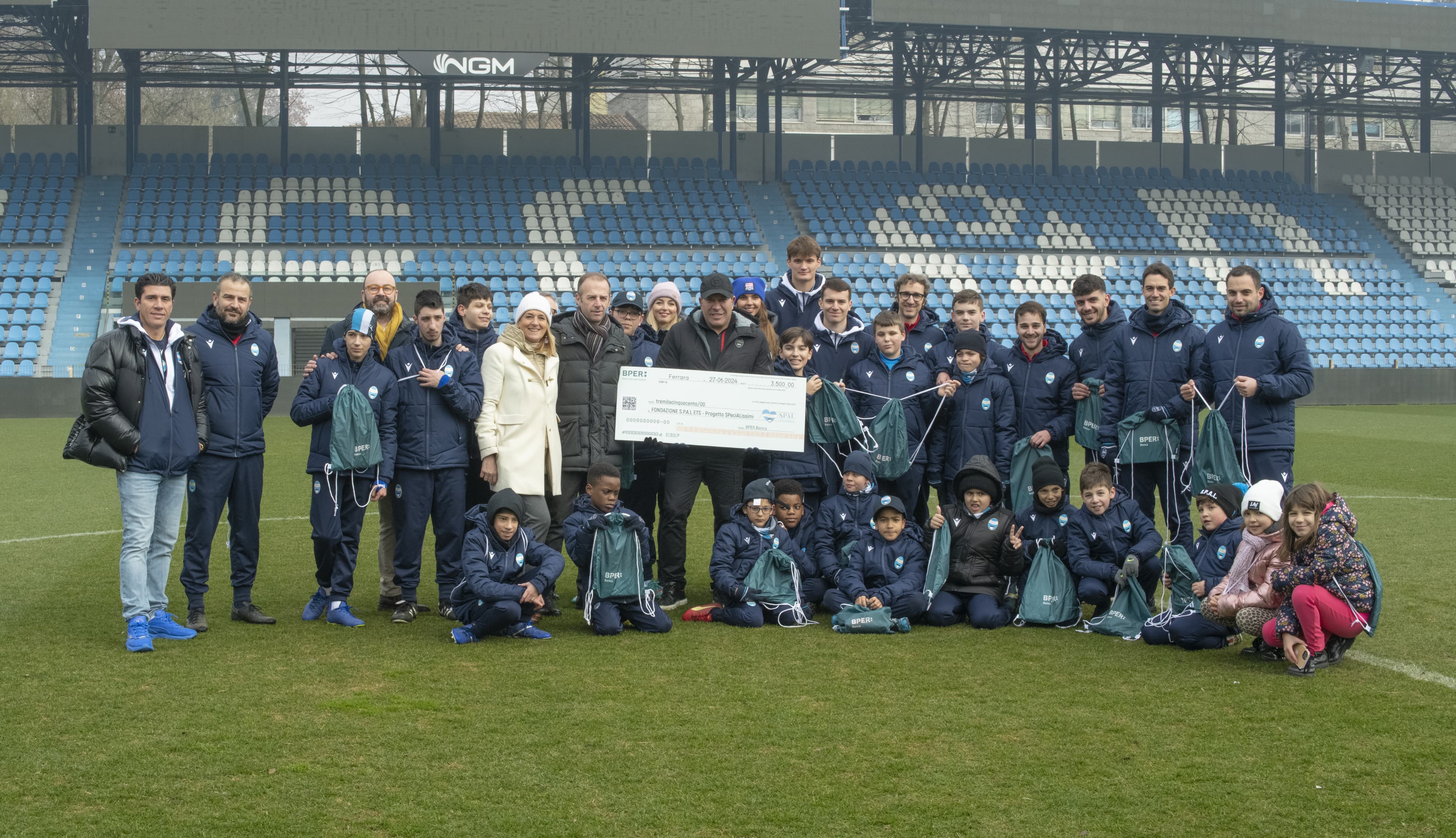 SPAL Foundation e BPER insieme allo Stadio Mazza per SPeciALissimi
