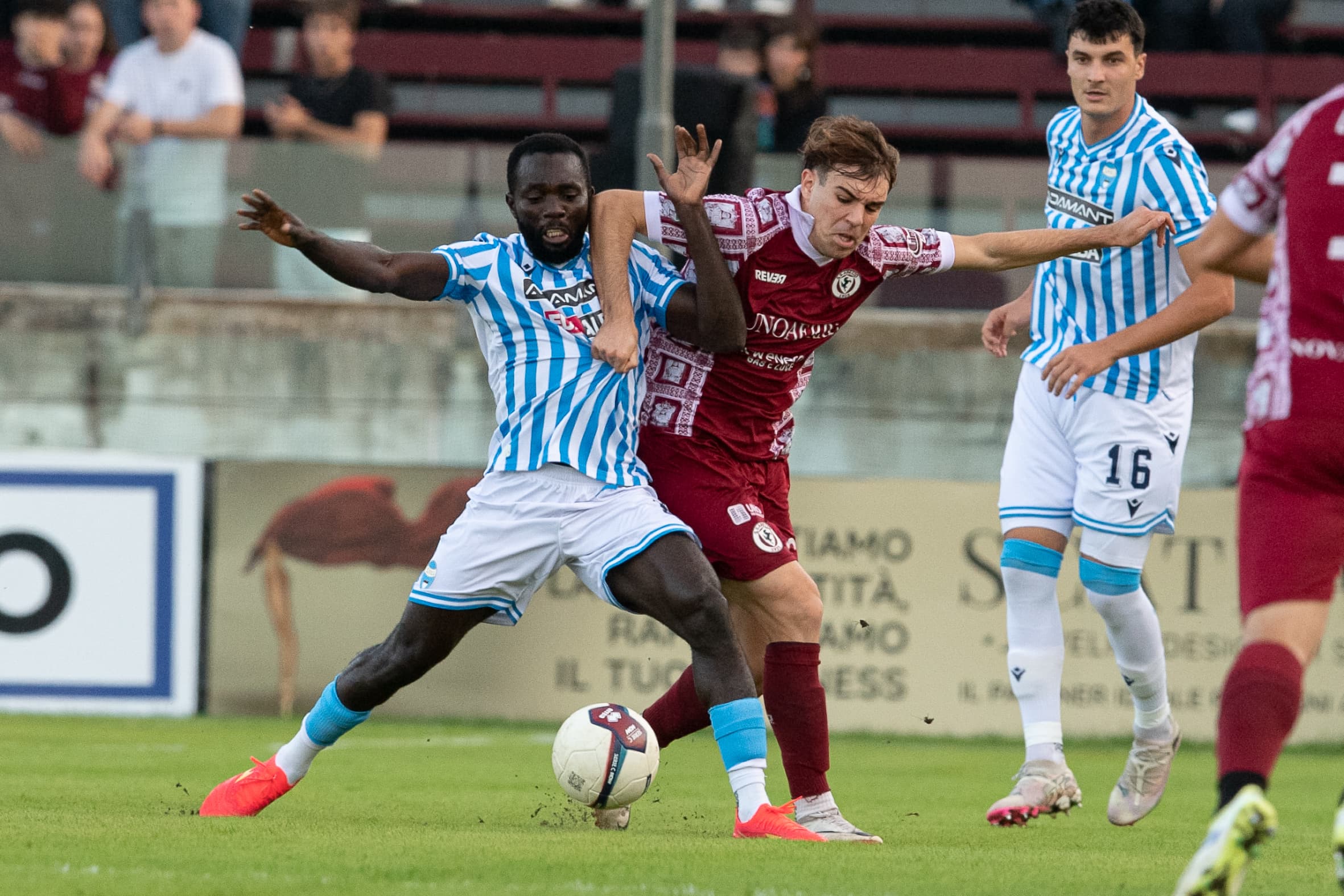 Arezzo-SPAL finisce 2-1