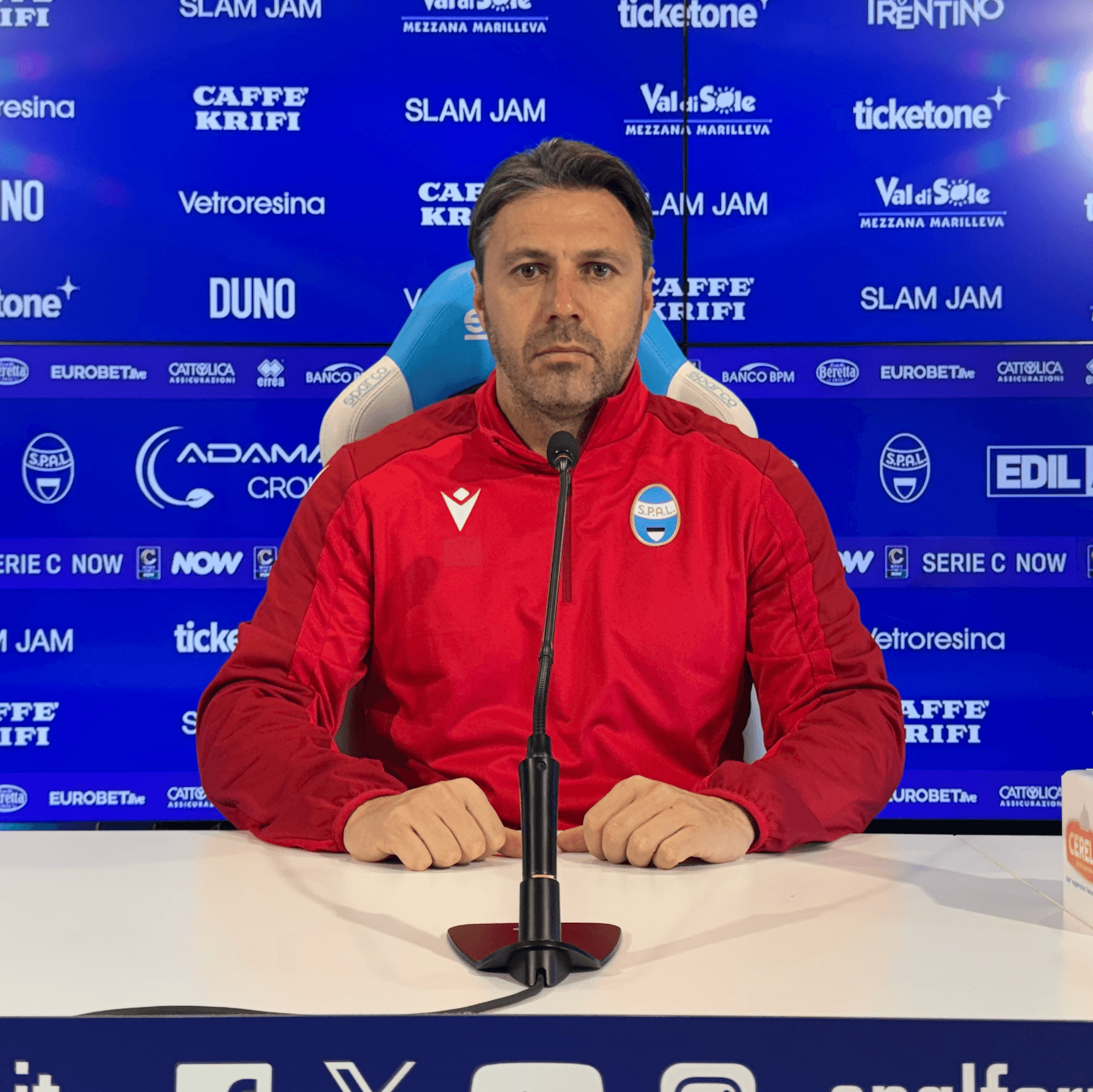 Le parole in conferenza stampa di Mister Dossena alla vigilia di SPAL-Torres