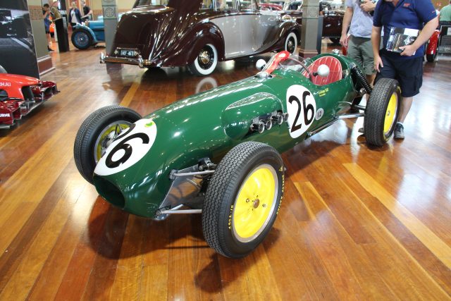 Monoposto di Formula 1 in pista