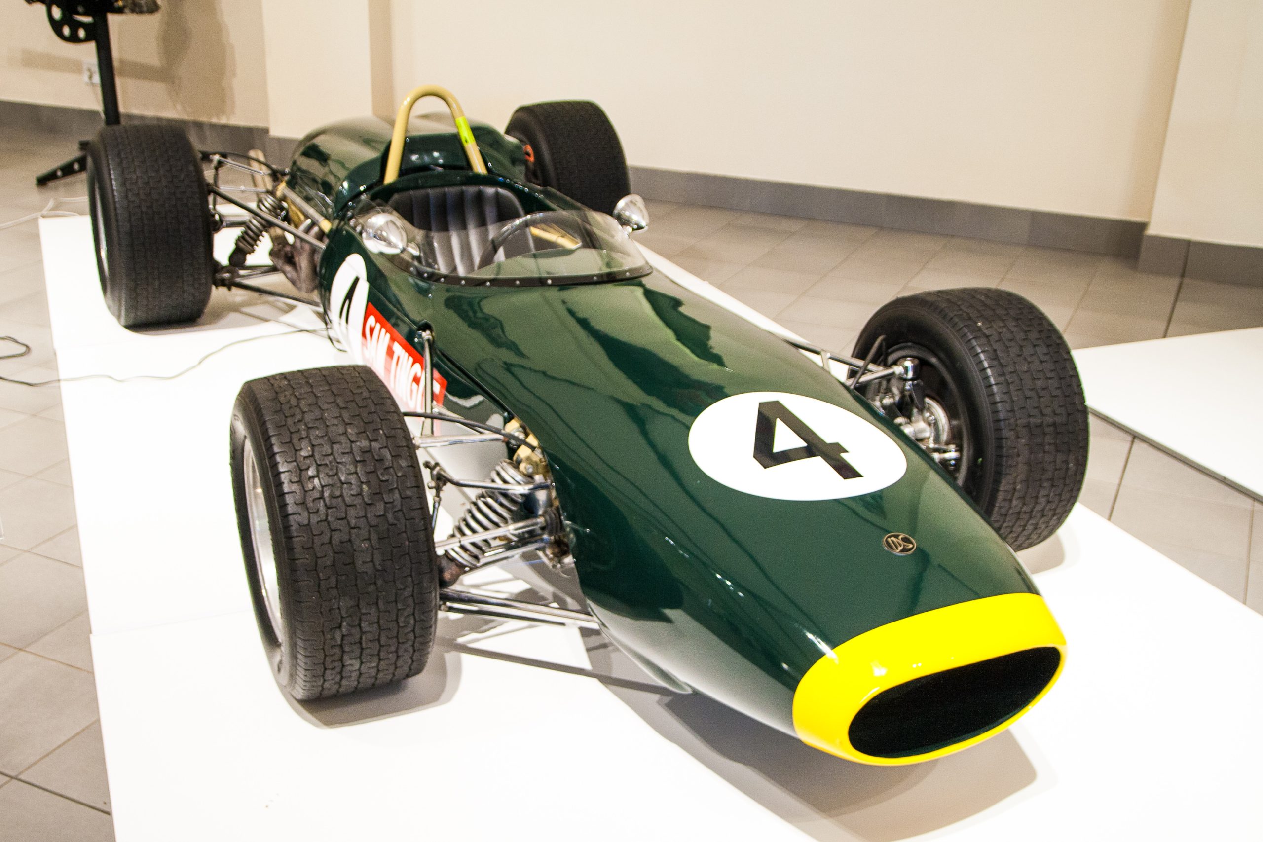 Monoposto di Formula 1 in pista