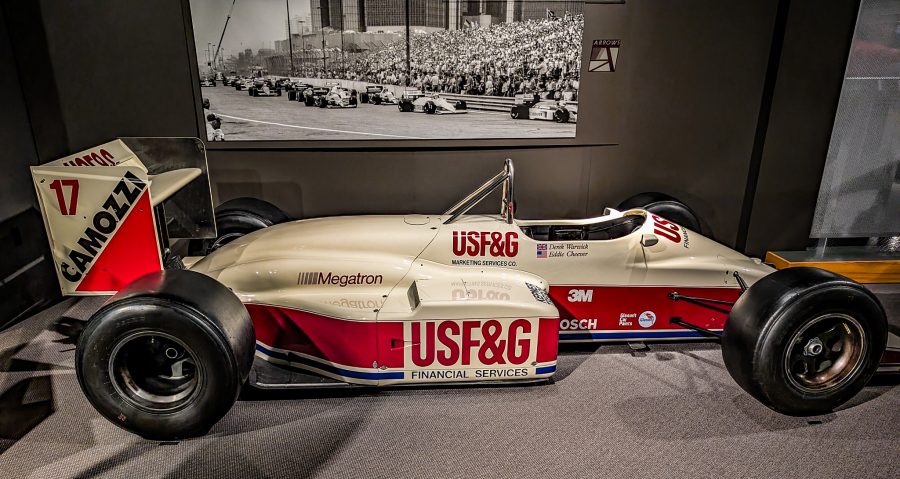 Monoposto di Formula 1 in pista