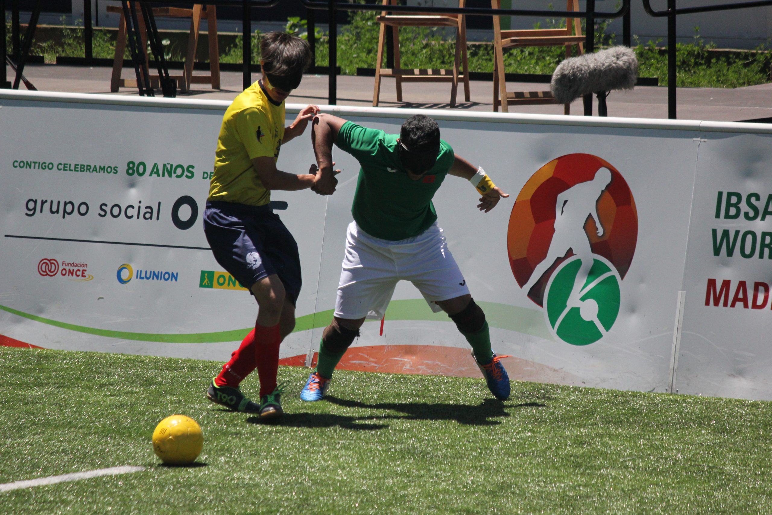 Calciatori della Colombia durante una partita