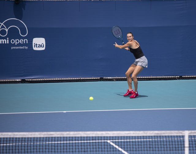 Aryna Sabalenka al Miami Open 2025
