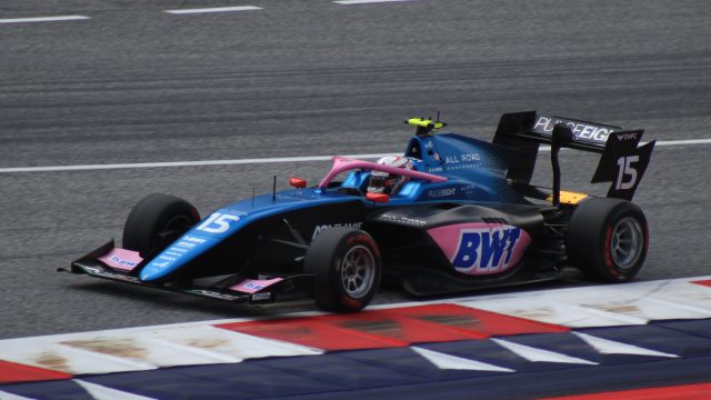 Gabriele Mini in pista a Spielberg