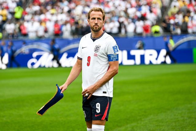Harry Kane con la maglia dell'Inghilterra durante il Mondiale 2026