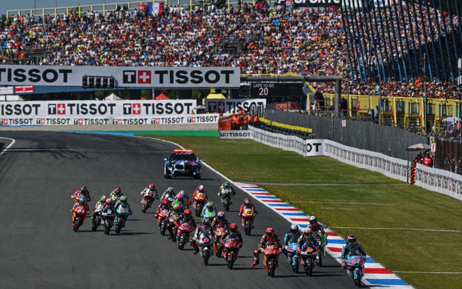 Gruppo Moto3 durante il Gran Premio d'Olanda ad Assen 2026