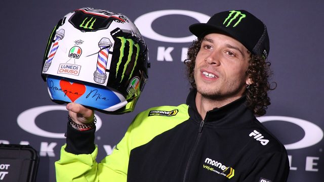 Marco Bezzecchi durante il weekend MotoGP del Mugello 2023