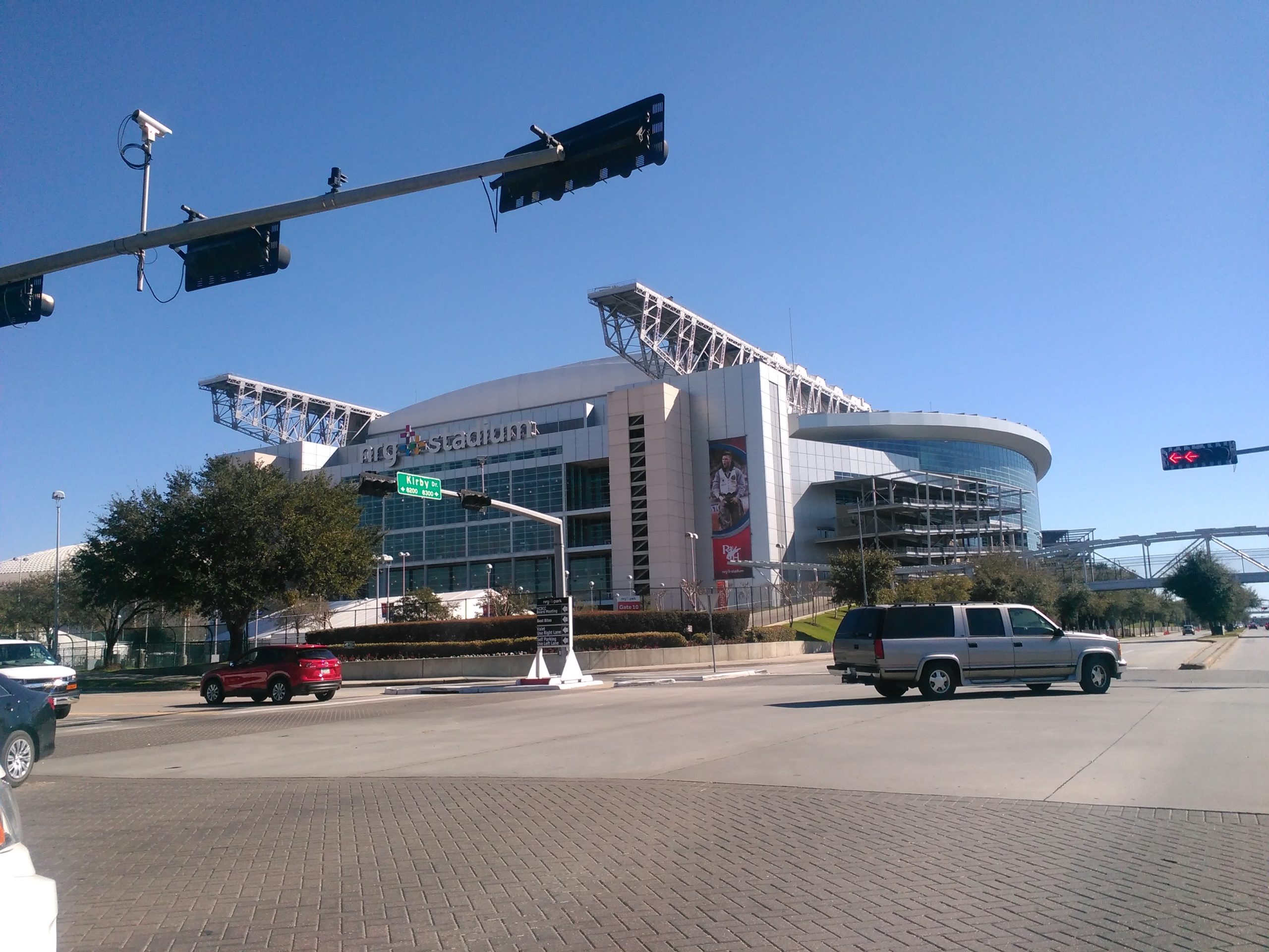 Esterno del NRG Stadium di Houston