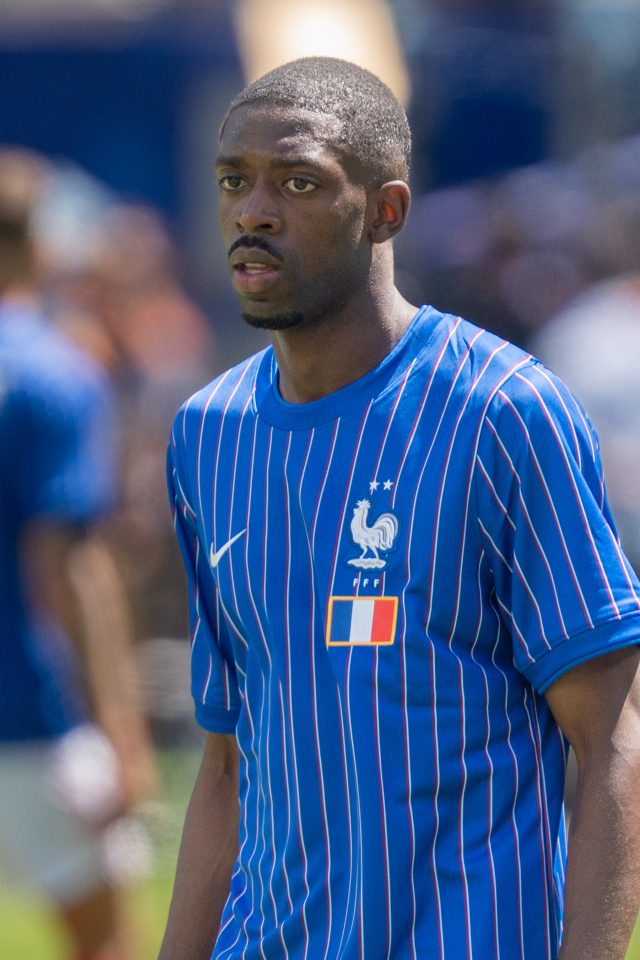 Ousmane Dembele con la maglia della Francia al Mondiale 2026