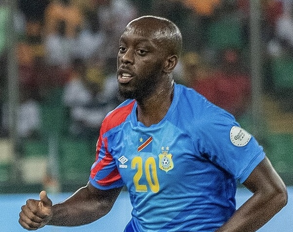 Yoane Wissa con la maglia della RD Congo
