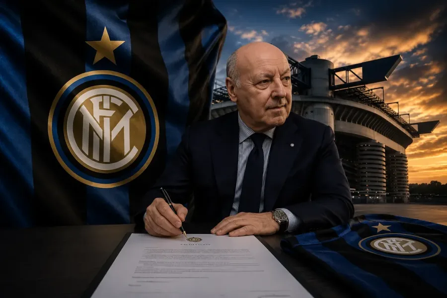 Marotta firma un contratto
