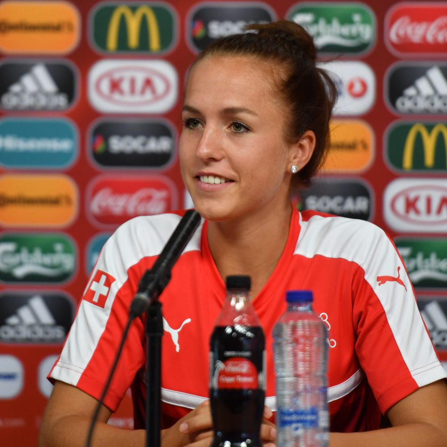 Lia Wälti con la nazionale svizzera durante UEFA Women’s Euro 2017