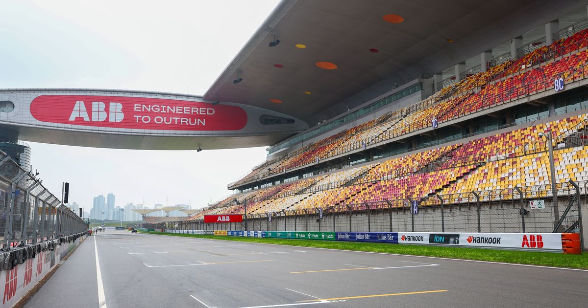 Shanghai E-Prix 2026 Formula E con programma modificato per il meteo
