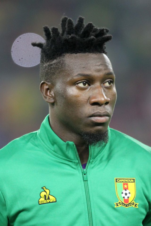 Andre Onana, portiere camerunense, torna al Trabzonspor in prestito