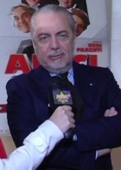 Aurelio De Laurentiis, presidente del Napoli