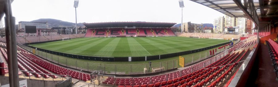 Panoramica dello stadio Bilino Polje di Zenica, una delle sedi dell Europeo femminile Under 19 2026