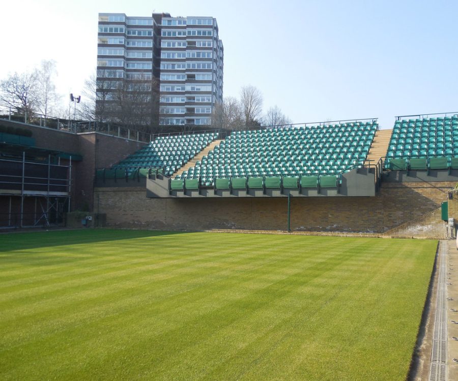 Il Court 18 di Wimbledon visto dall’esterno