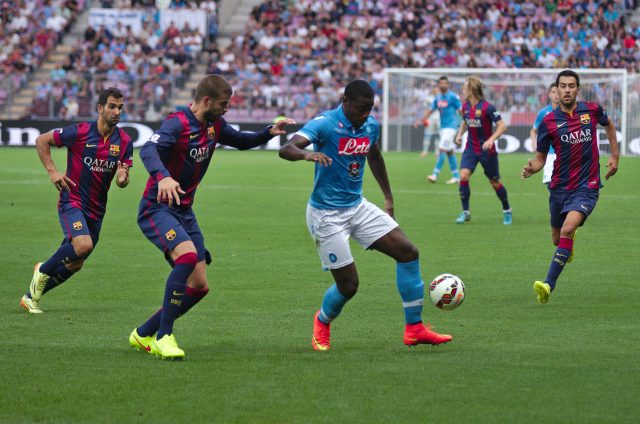 Duvan Zapata durante una partita